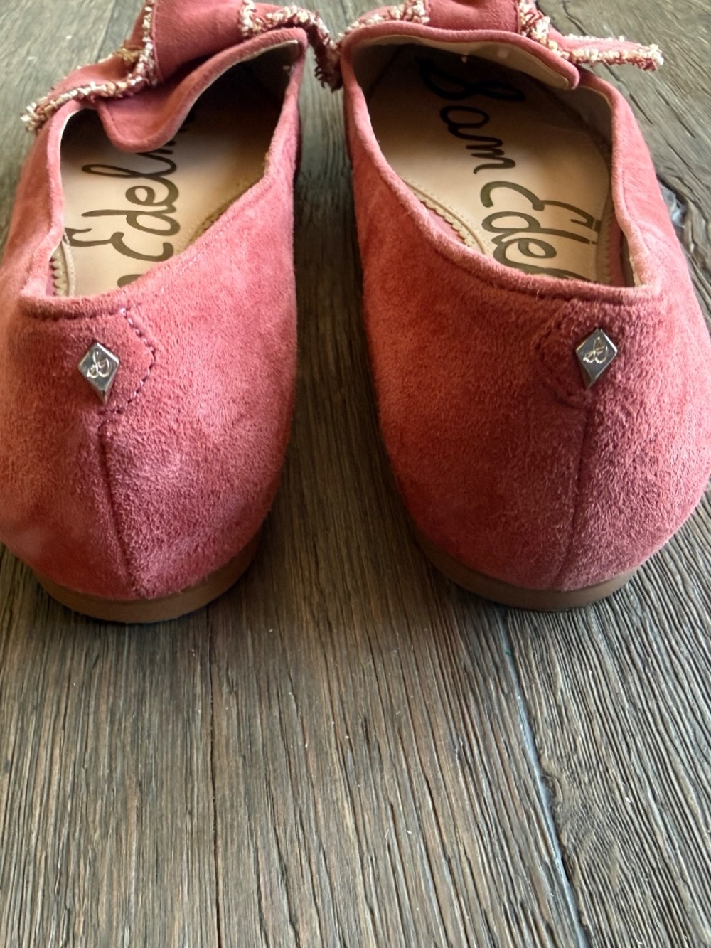 Sam Edelman Pink Suede Shoes - Picture 5 of 5